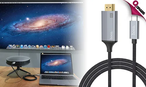 Type-C to HDMI Cable Adapter!